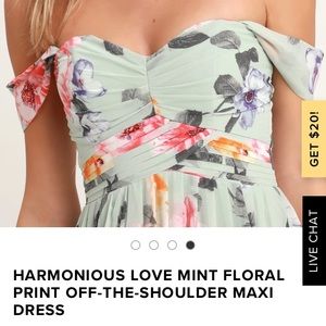 NEW Lulu’s formal maxi dress